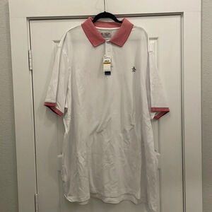 NWT‎ Men’s Original Penguin polo short sleeve size 4XLT